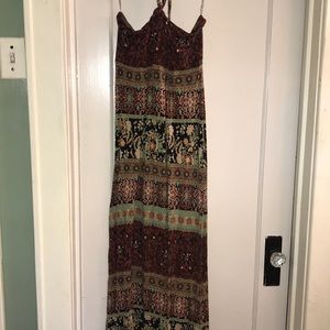 Bohemian American Rag Maxi Dress
